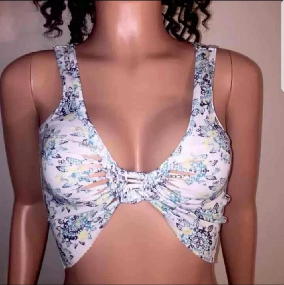 Pool Party Tank Top Slashed Rave Hippie