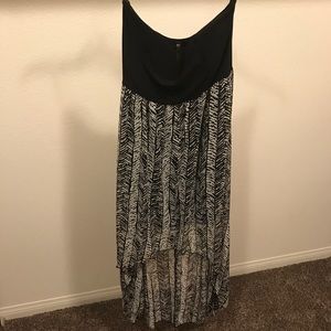 Strapless dress