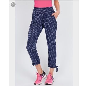 Octavia Althleisure Ankle-Tie Pants