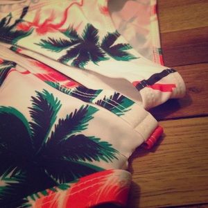 Tropical swim suit