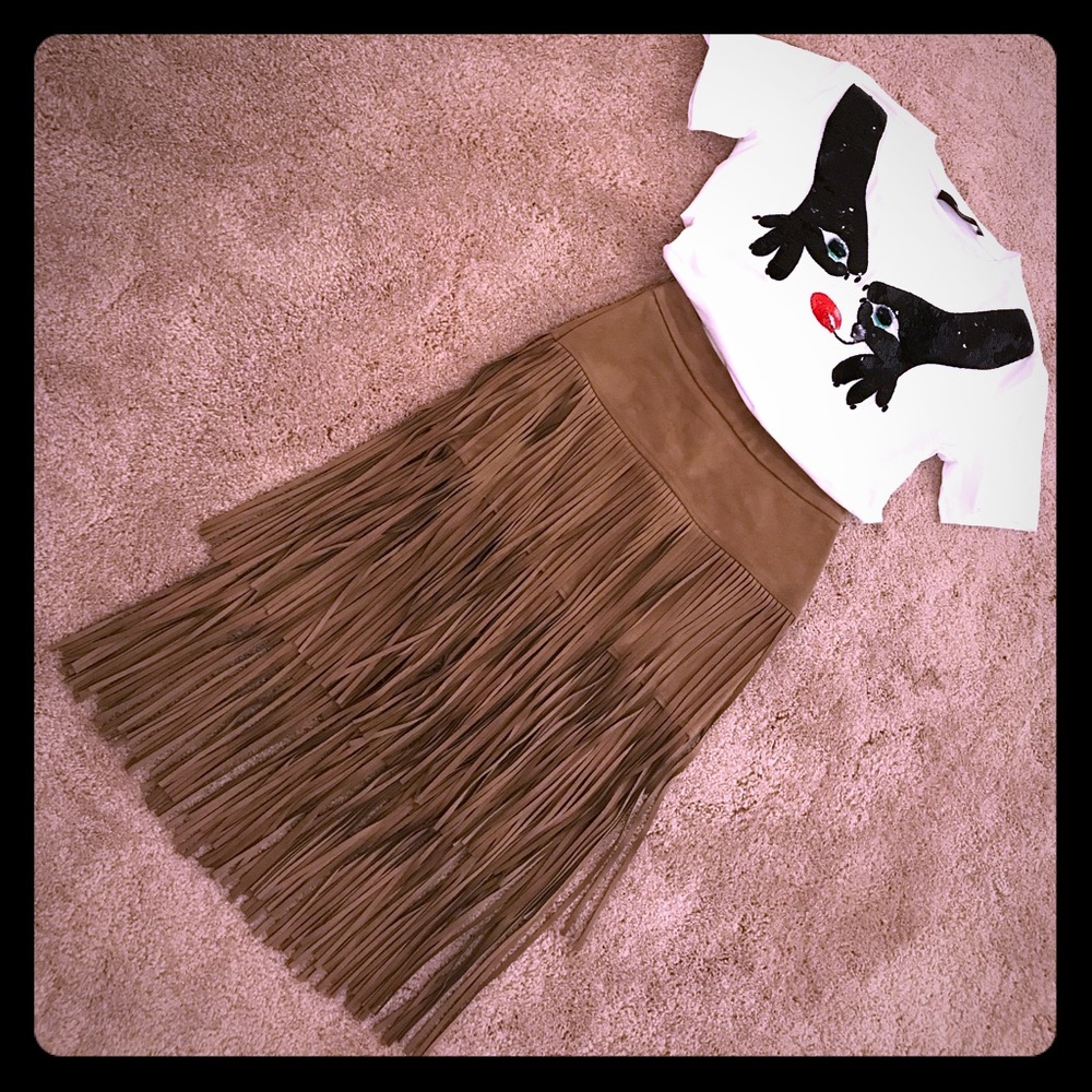 Wild Tassels Skirt