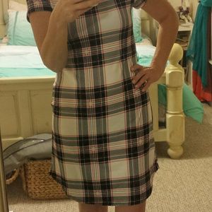 Love Potion Navy/Red/Black plaid size large