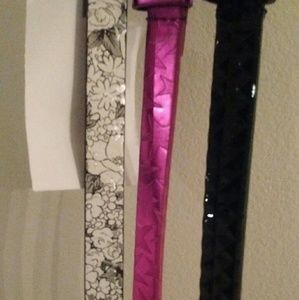 Nwt 3pk girls belt sz L