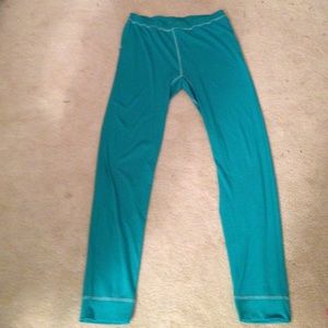 Light weight teal pants with no stains