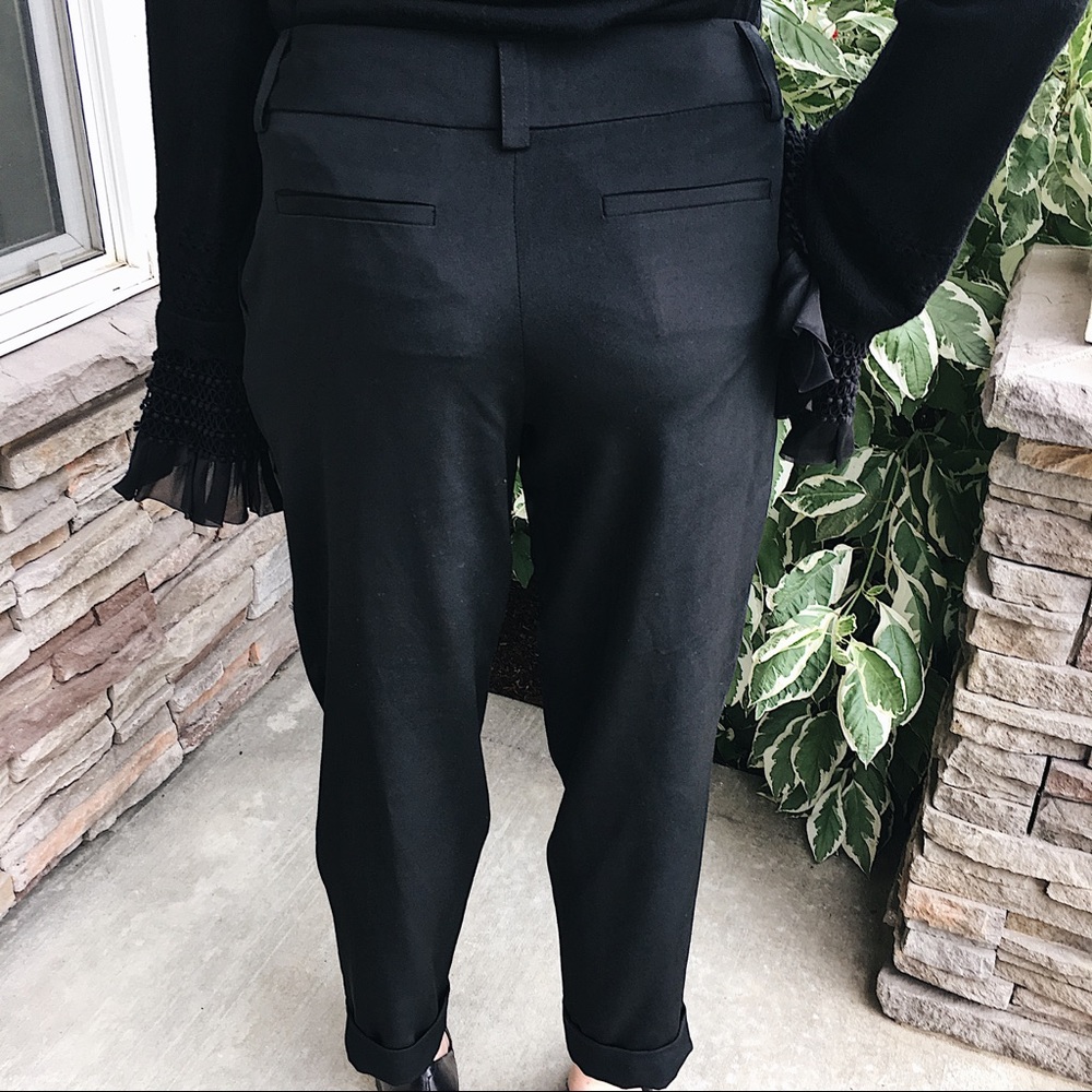 Black Ankle Trousers - Picture 5 of 8