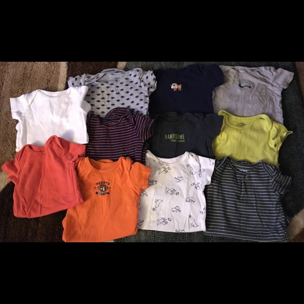 11 Carter's Bodysuits