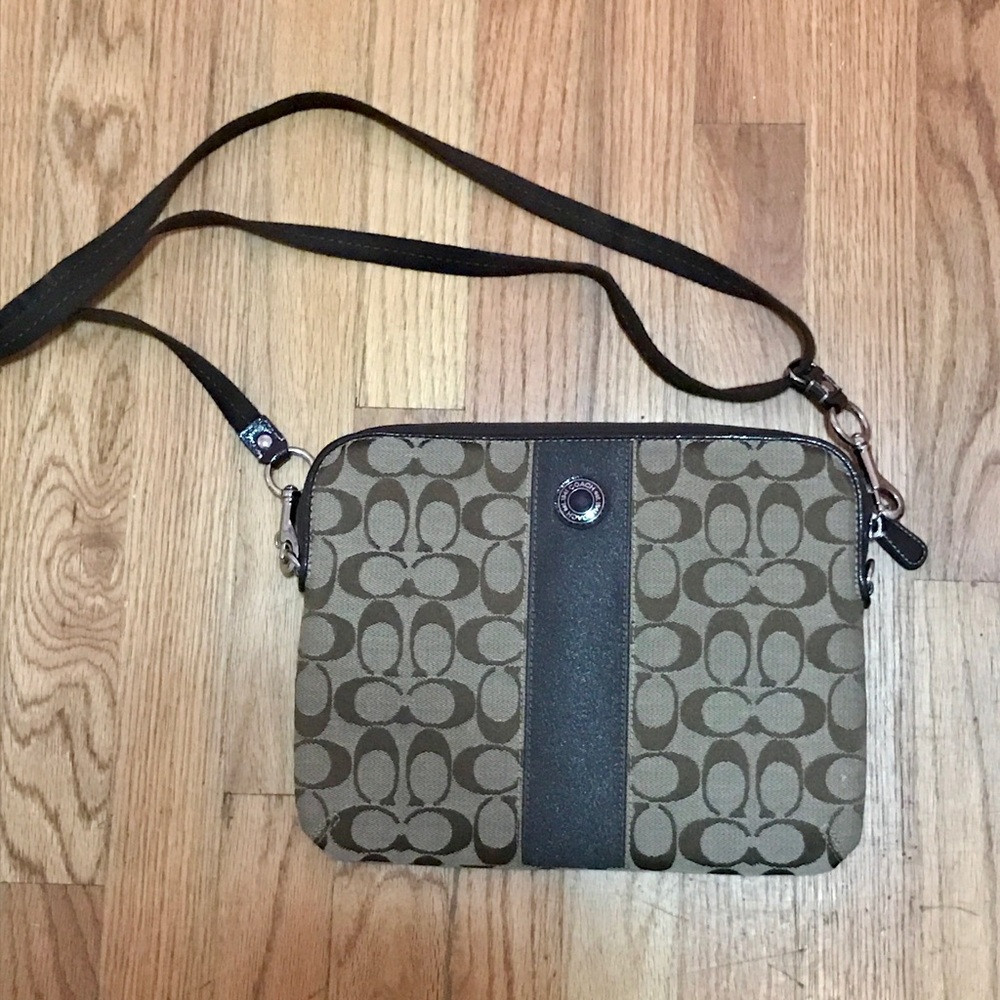 Coach Monogram Tablet Case/bag