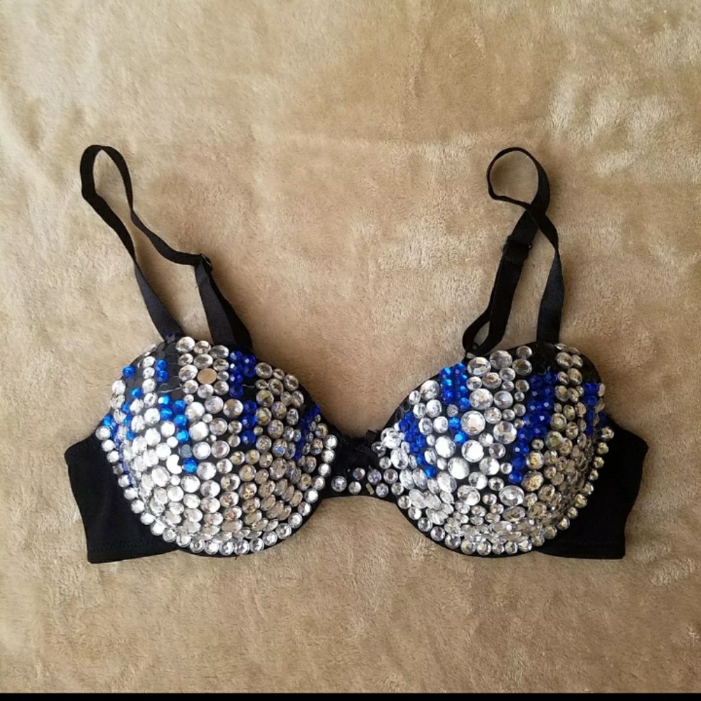 Sequin Rave Bra