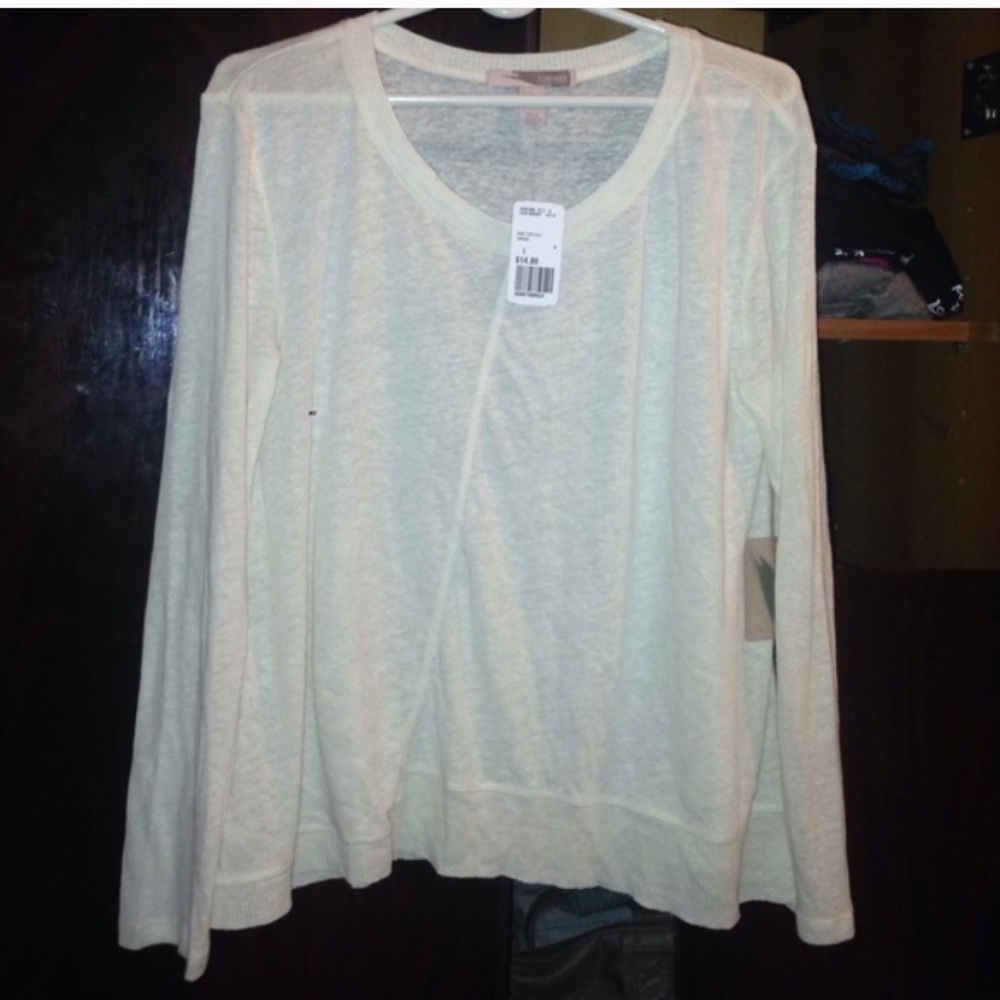 White Sweatshirt