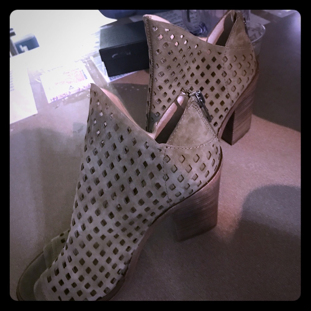 Vince Camuto suede booties
