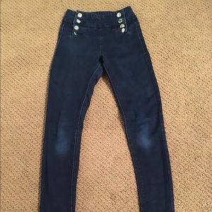 Button-front Jeans