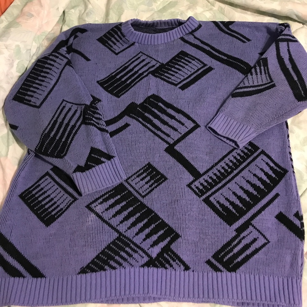 Vintage Piano Key Sweater
