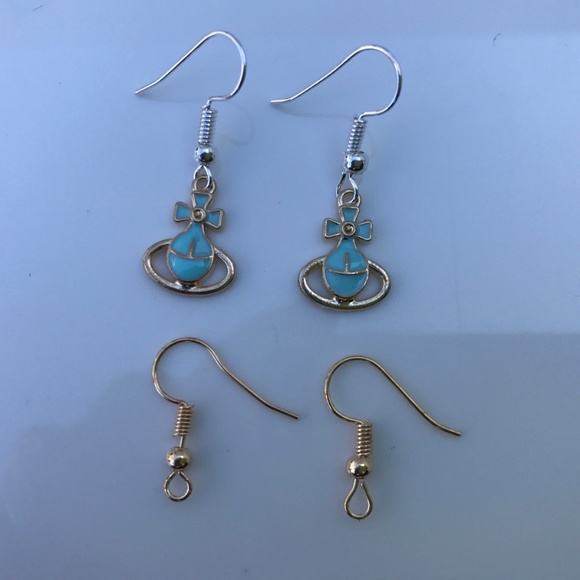 Womens Earrings Silver Plated Hook Bow-knot - Picture 3 of 7