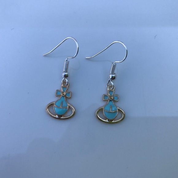 Womens Earrings Silver Plated Hook Bow-knot - Picture 2 of 7