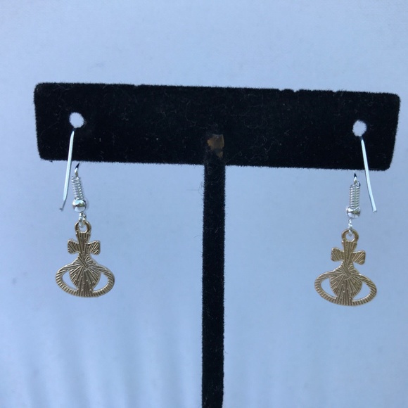 Womens Earrings Silver Plated Hook Bow-knot - Picture 7 of 7