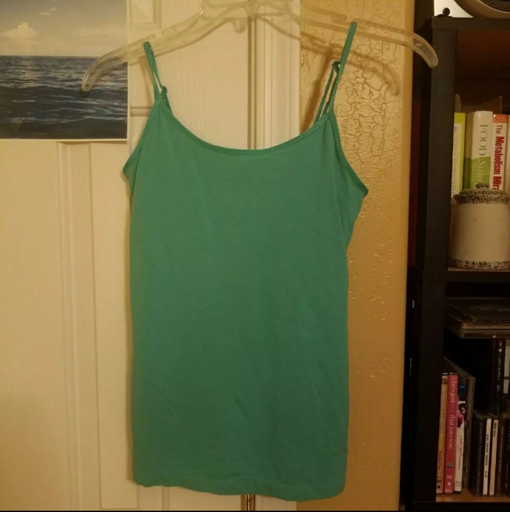  Teal spaghetti strap