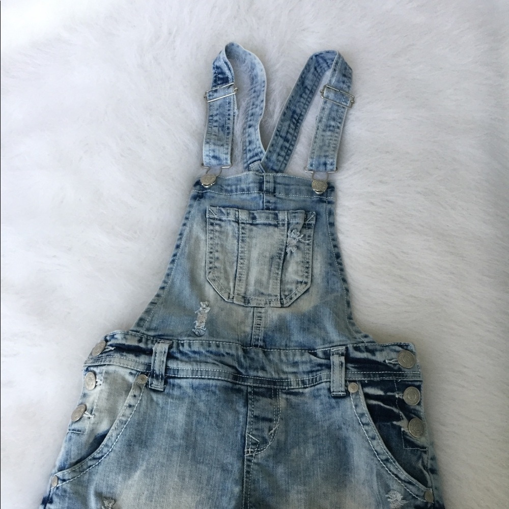 Overall Shorts