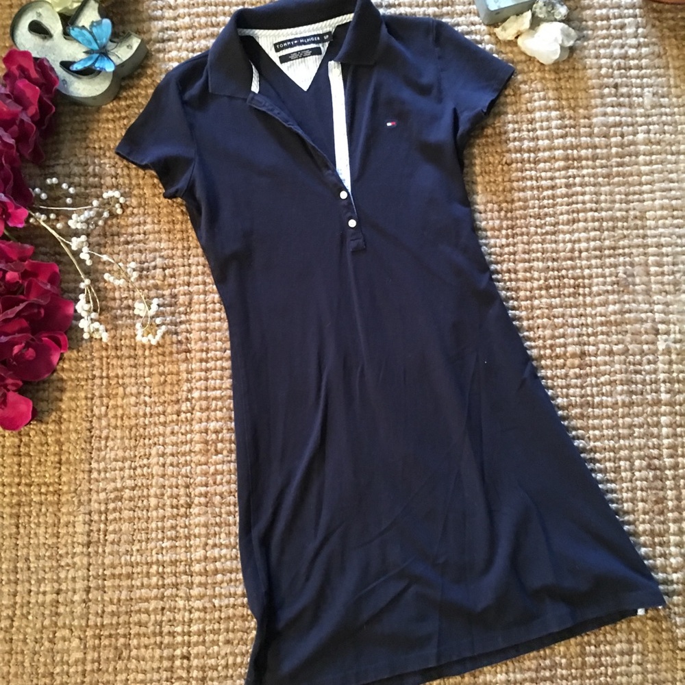 Tommy Hilfiger  Polo Dress Navy Blue