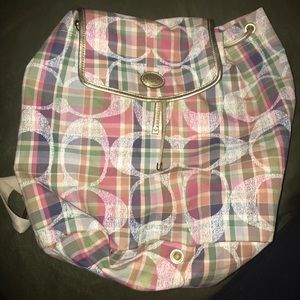 Coach Multi-Color Backpack