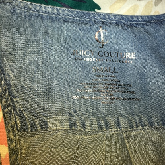 Juicy couture Denim jumper - Picture 4 of 4