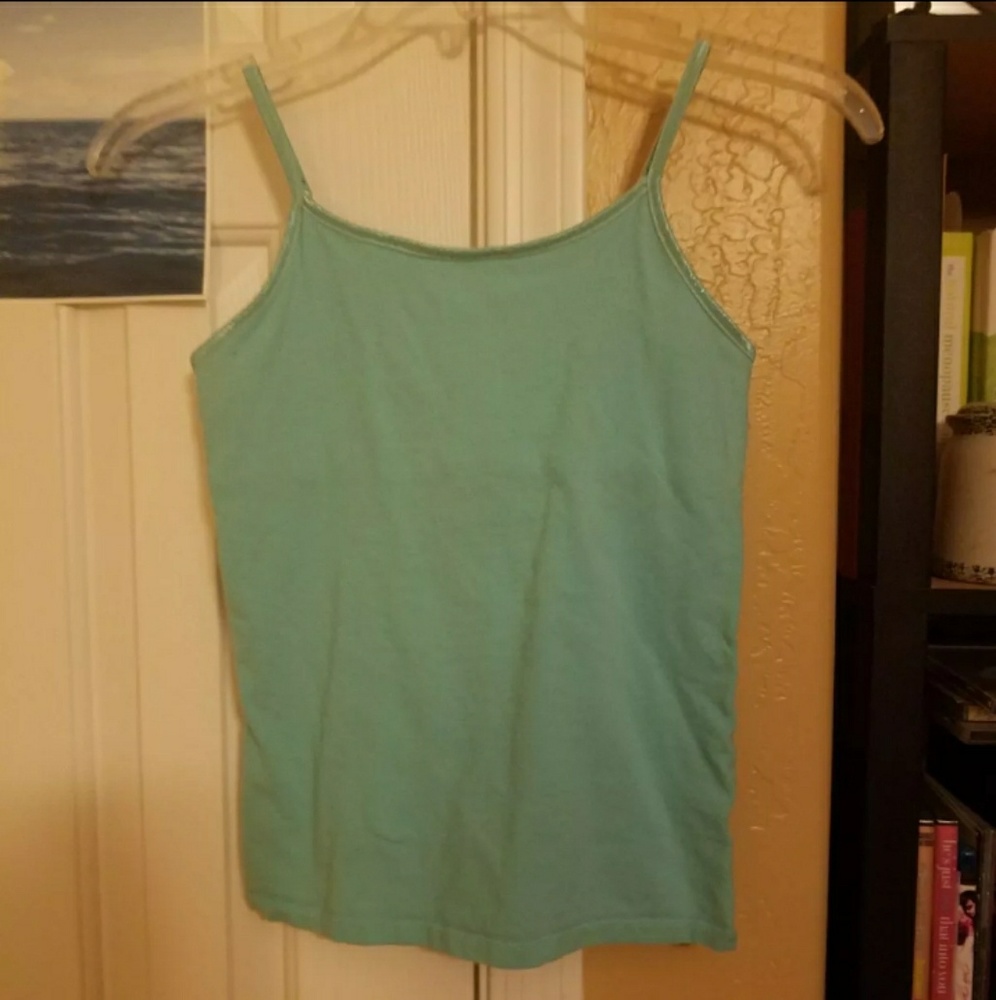 Light blue spaghetti strap