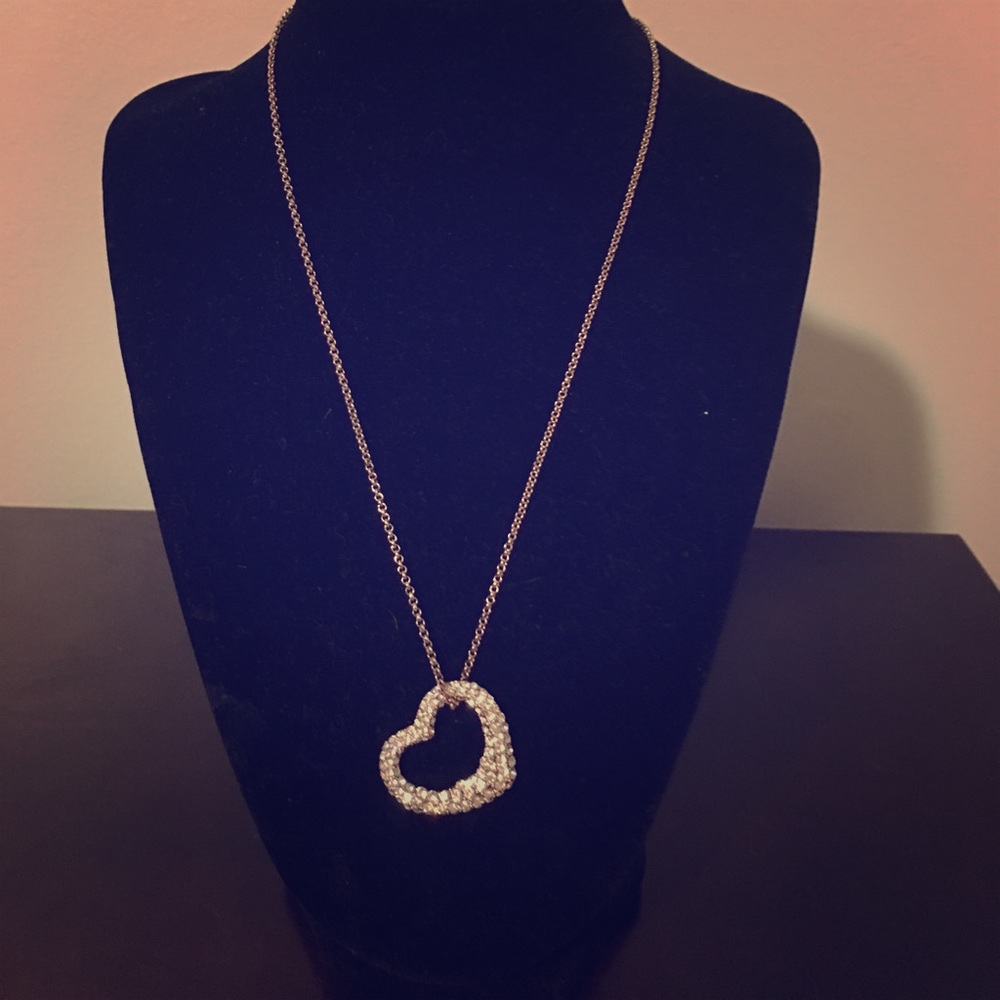 Rose Gold plated heart necklace