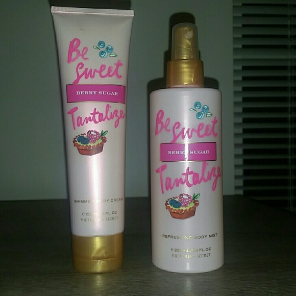 Victoria's Secret Other - Be Sweet Tantalize glitter lotion and body spray