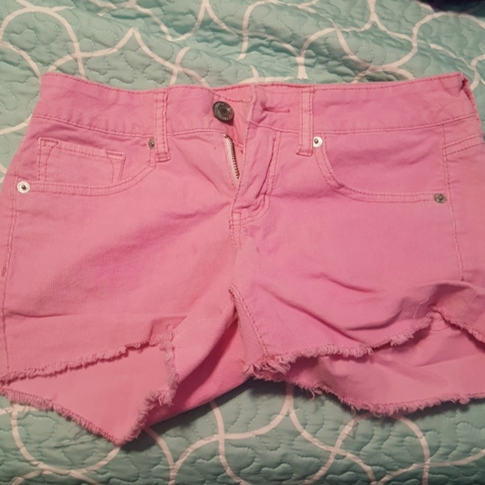 Pink size 2 American Eagle shorts - Picture 1 of 2