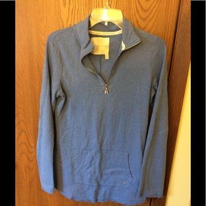 Blue Sweatshirt Tunic