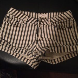 Striped shorts