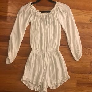 Brandy Melville White Gabriella Romper