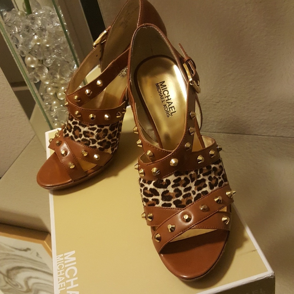 Michael Kors uptown open toe shoe