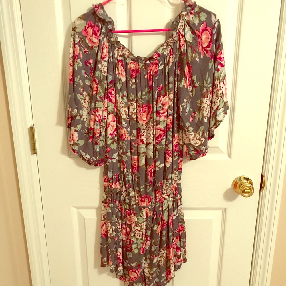 Boutique Off Shoulder Romper