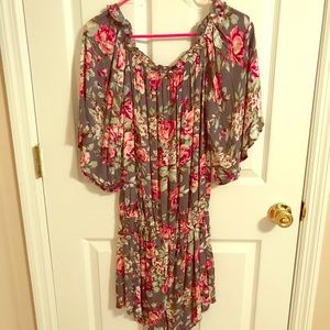 Boutique Off Shoulder Romper
