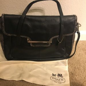Unique style Coach bag!