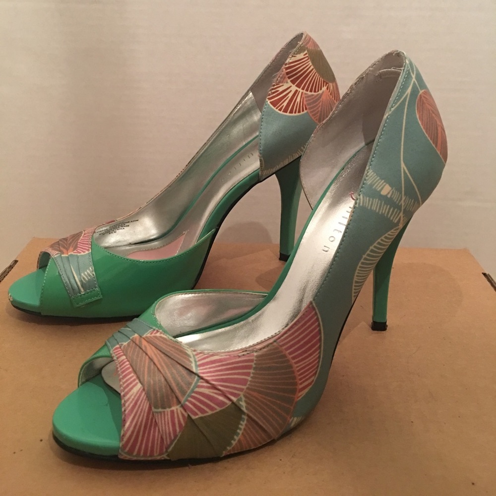 Beautiful floral heels