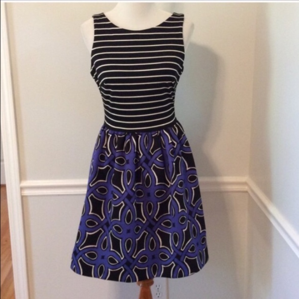 Taylor Mixed Print Dresd