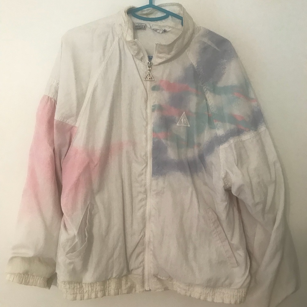 LE COQ SPORTIF WINDBREAKER!!