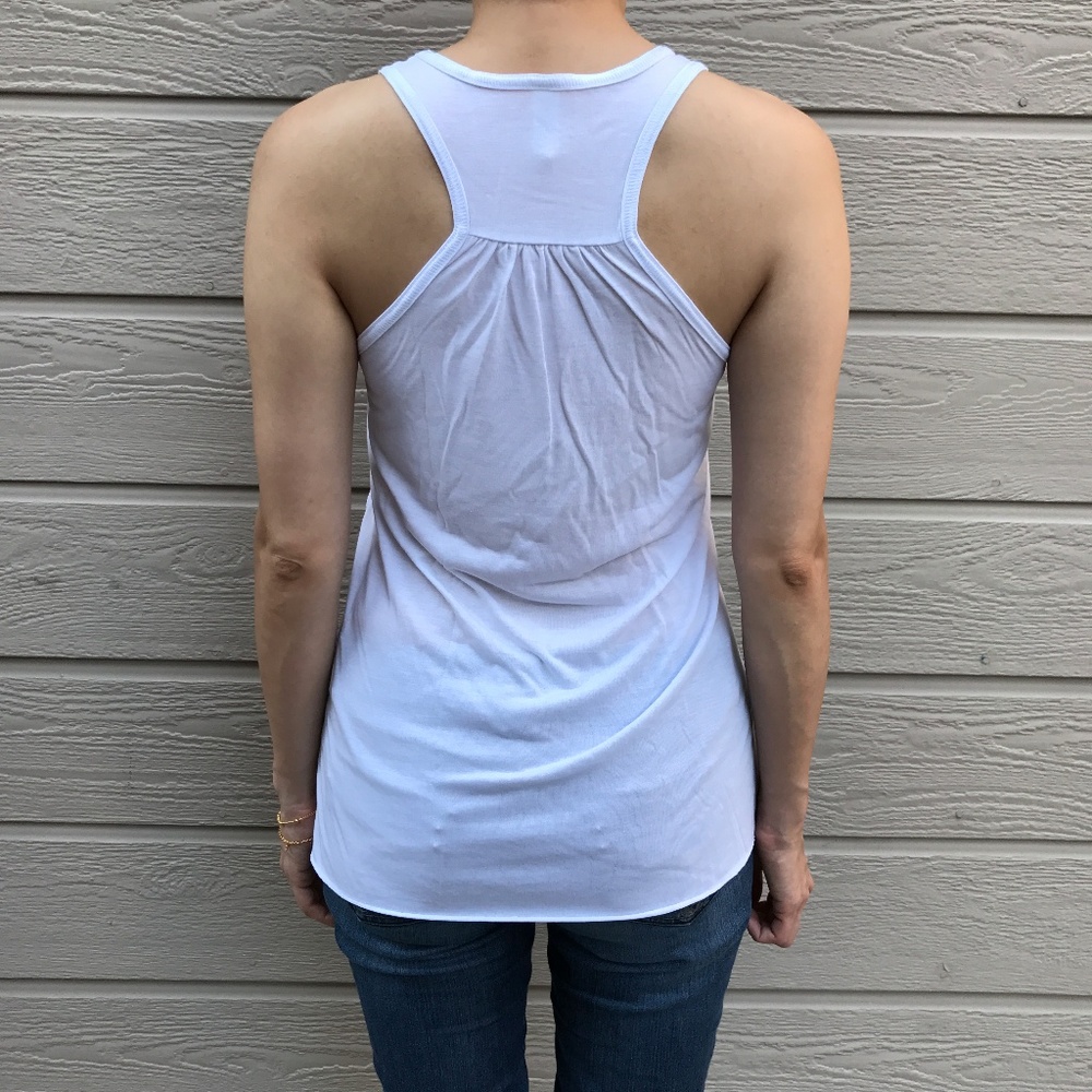 "Run Kitty Run" Flowy Tank Top - Picture 3 of 4