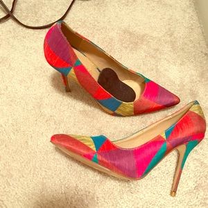 Color lock Heels