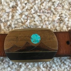 Handmade Wooden Belt Buckle