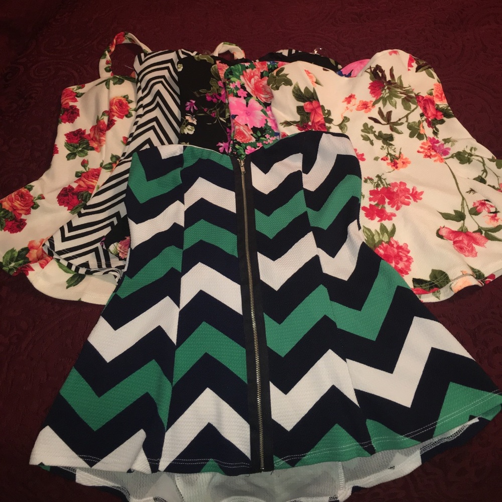 💕Bundle of 6 sweetheart tops💕