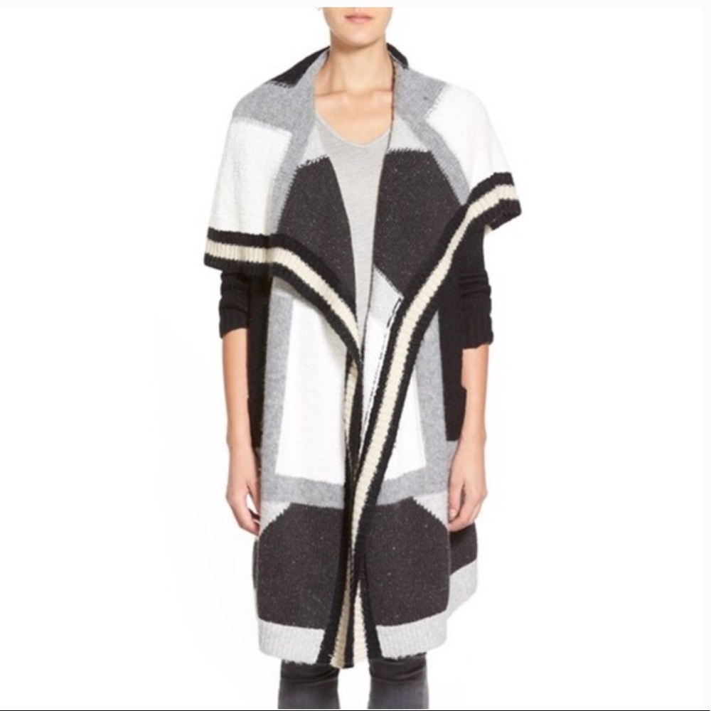 Trouve  color block sweater