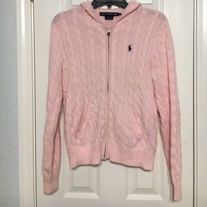 Ralph Lauren Sport knitted zip sweater