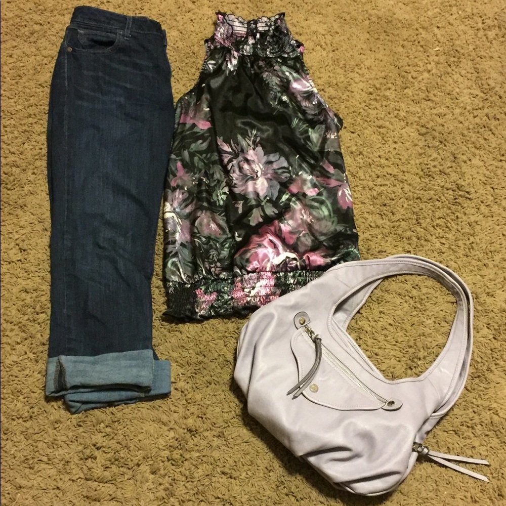 Loose fit Maurices halter style top