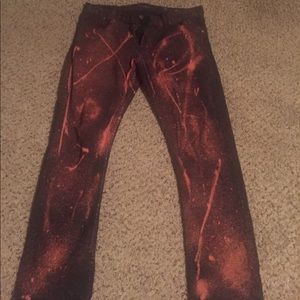 Custom designed jeans