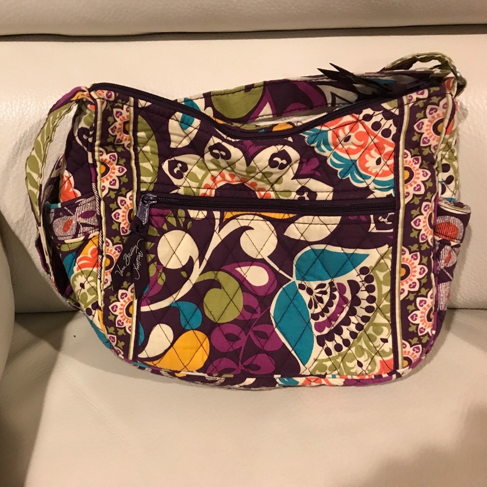 Vera Bradley Shoulder bag in Plum Crazy