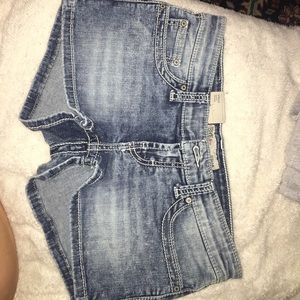 BKE denim shorts