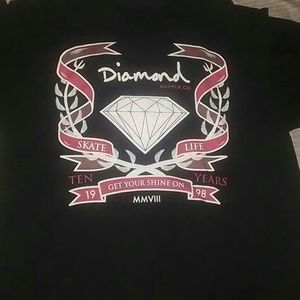 Mens Diamond Supply shirt XL