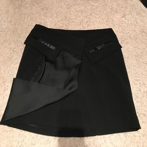 Zara tuxedo skirt